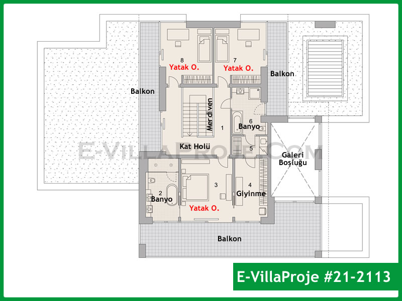 CVL-21-2113 Kat Planı ve Görsel 3