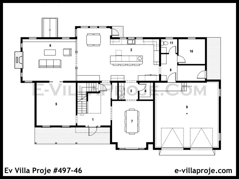 CVL-497-46 Kat Planı ve Görsel 2