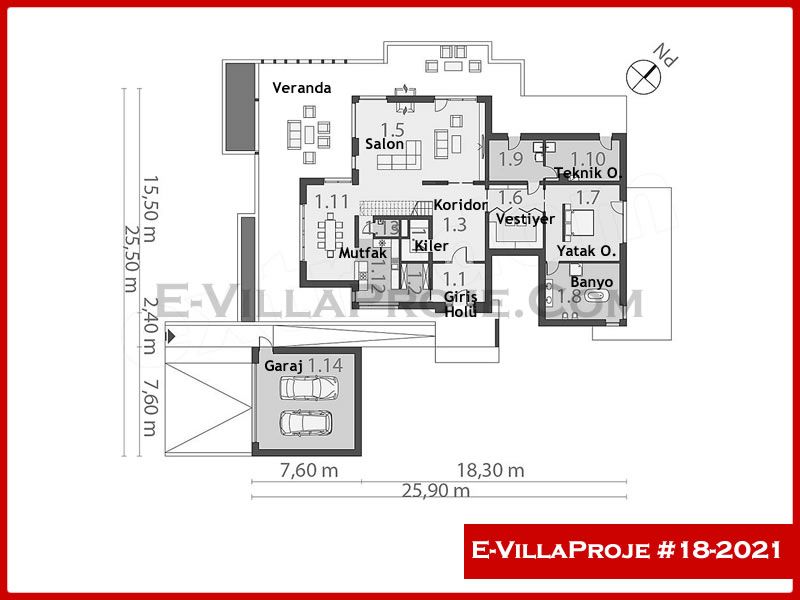 CVL-18-2021 Kat Planı ve Görsel 2