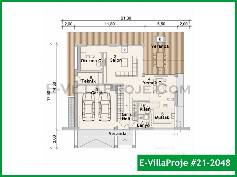 CVL-21-2048 Kat Planı ve Görsel 2