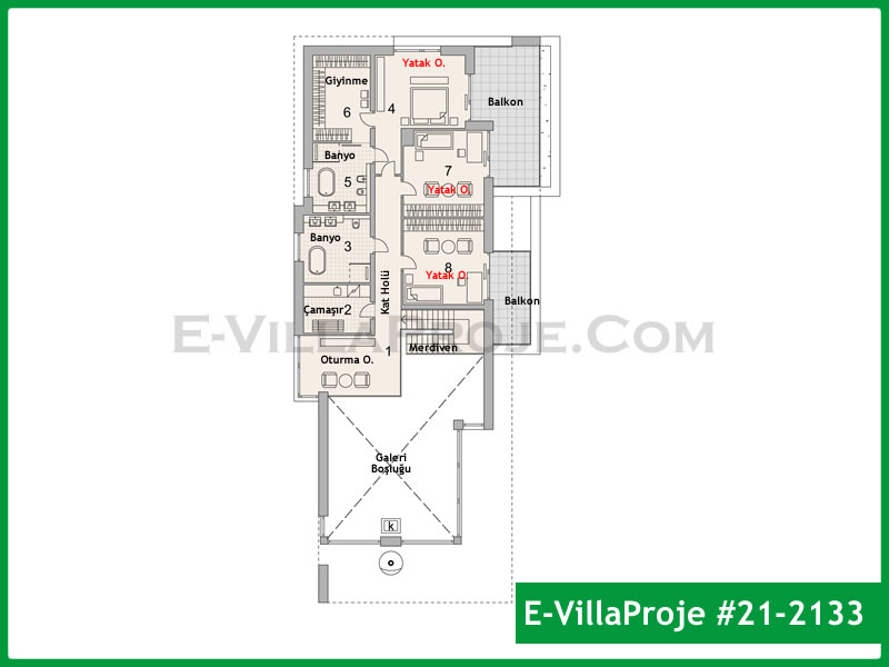 CVL-21-2133 Kat Planı ve Görsel 3
