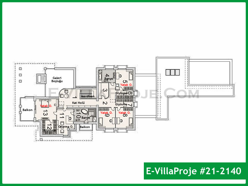 CVL-21-2140 Kat Planı ve Görsel 3