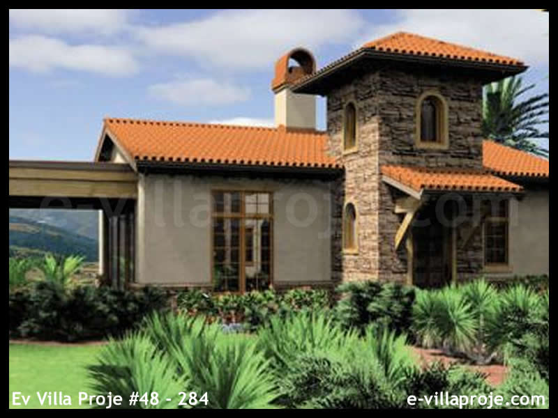 CVL-48-284 • 88 m² 2+1 Tek Katlı Çelik Villa - Mimari Kat Planı ve Dış Cephe