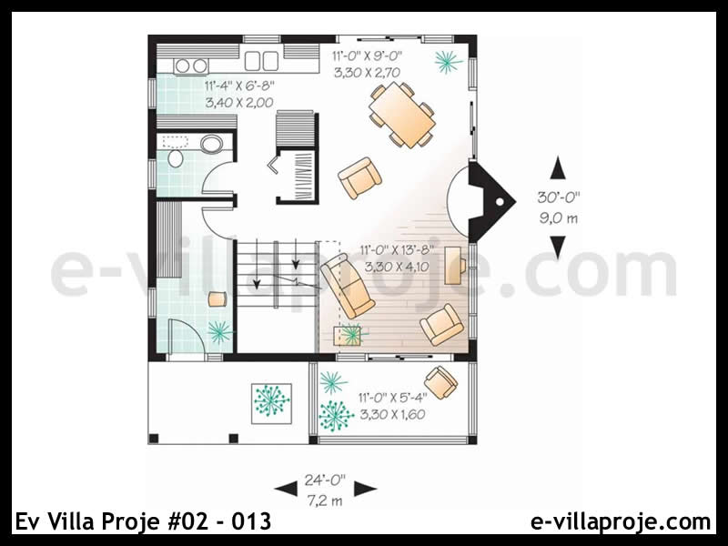 CVL-02-013 Kat Planı ve Görsel 2
